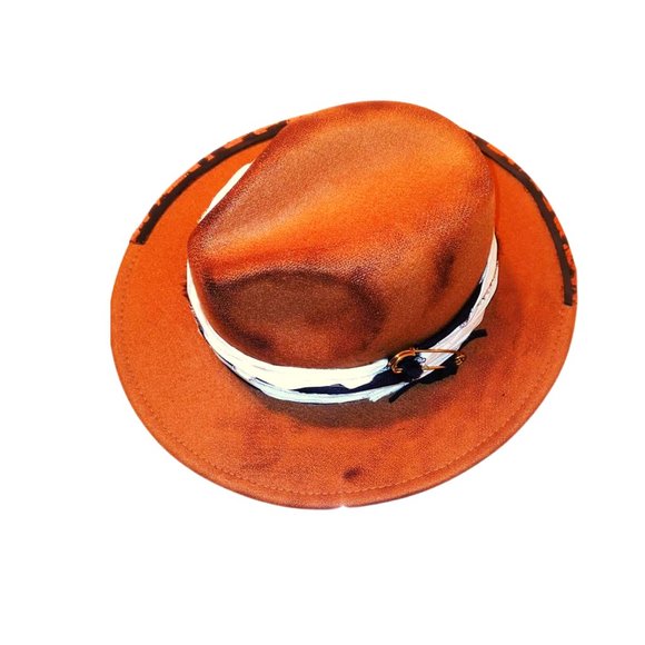 Custom Designed  Handmade Fedora